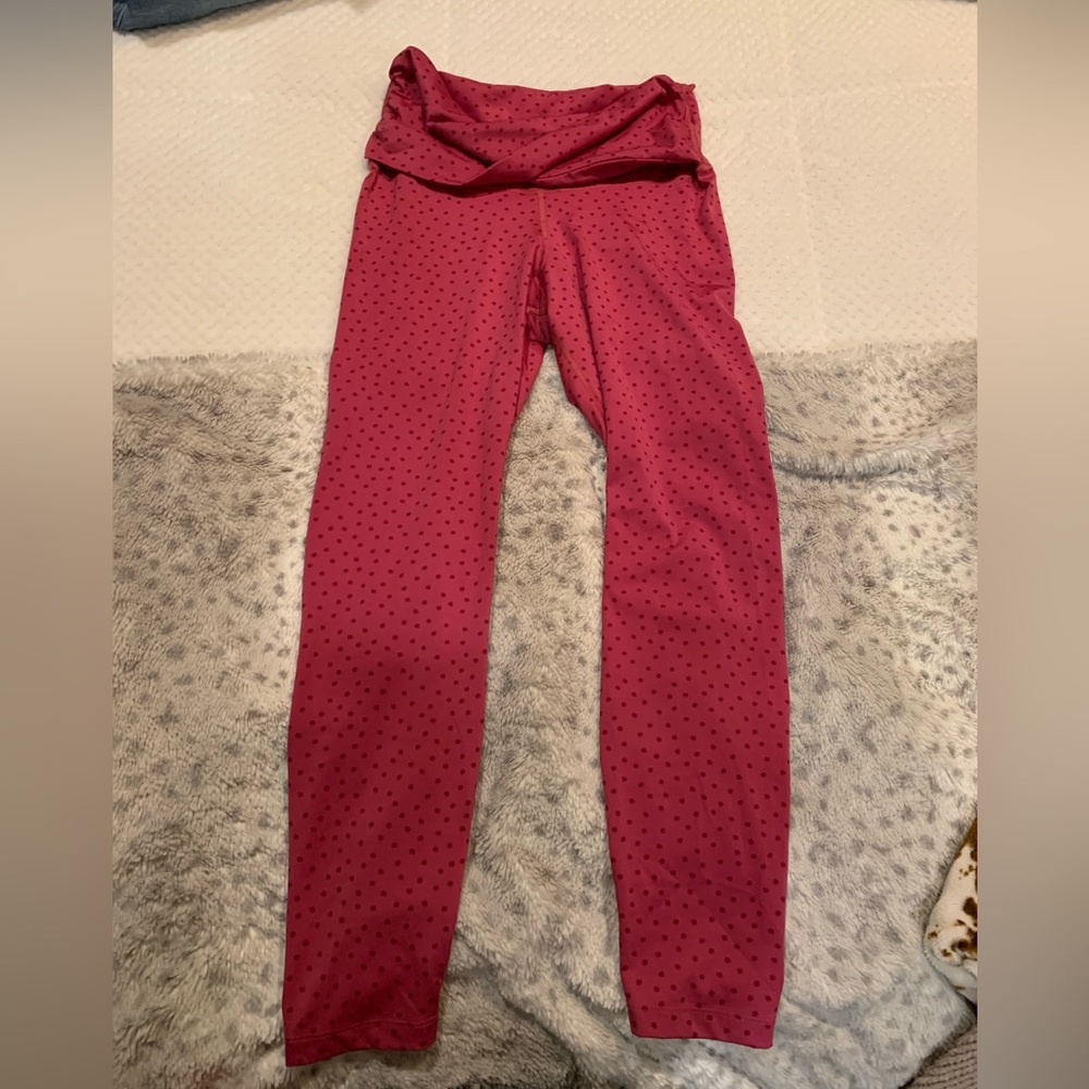 Fun pink leggings from Nike!